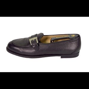 Vigens Mens Leather Shoes Size 7.5 Slip On